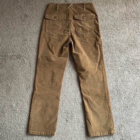 Driftwood Palmer Tan Corduroy Straight Leg Pants - Picture 4 of 9